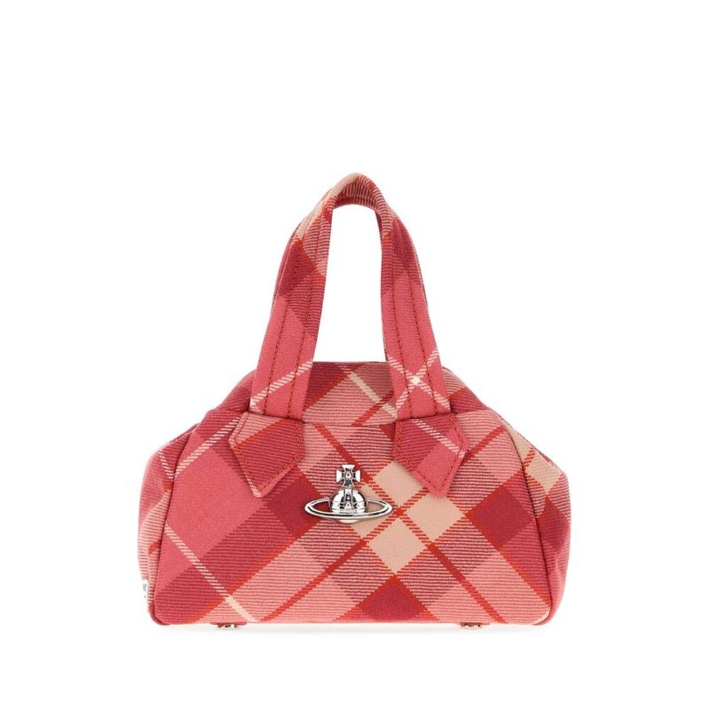 Vivienne Westwood Women Embroidered Fabric Yasmine Handbag